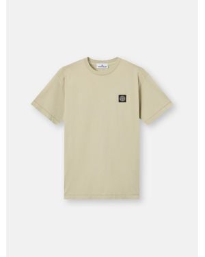 Stone Island 2100027 60/2 Cotton Jersey - Neutro
