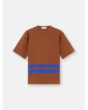 Stone Island 2100003 Combed Organic Cotton Jersey Marina - Multicolor