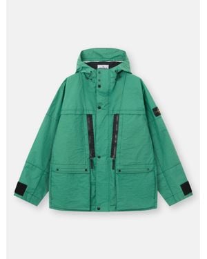 Stone Island 4100061 Metal Lamina Ripstop Heat Reactive - Green