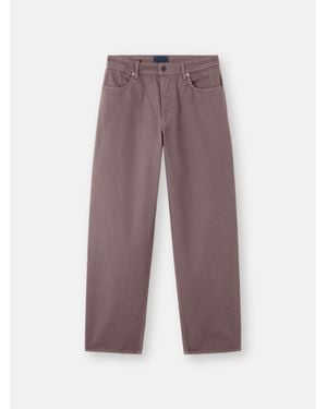 Stone Island J100006 Light Bull Denim-Tc - Purple