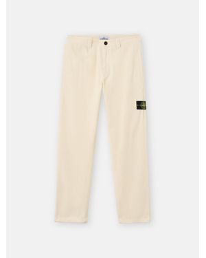 Stone Island 3100059 Organic Cotton Corduroy 800 - Natural