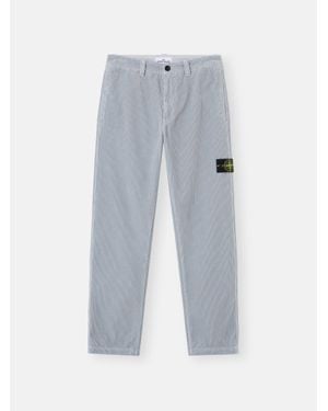 Stone Island 3100059 Organic Cotton Corduroy 800 - Blue
