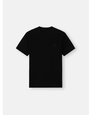 Stone Island 2100034 Cotton Jersey Crepe Ghost - Schwarz