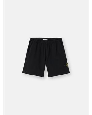 Stone Island 6200009 Heavy Organic Cotton Jersey - Black
