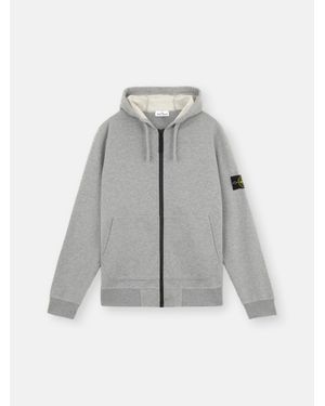 Stone Island 64251 Cotton Fleece - Grey