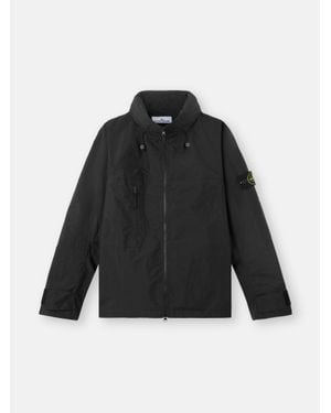 Stone Island 4100059 Metal Lamina Poly Ripstop - Black