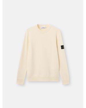 Stone Island 5100072 Lambswool - Natural