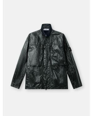 Stone Island 1200031 Nylon Lucido - Schwarz