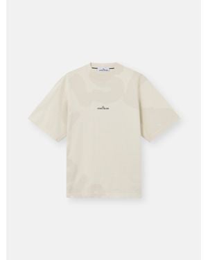 Stone Island 2100002 Combed Organic Cotton Jersey - White