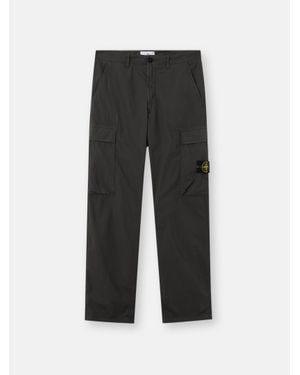 Stone Island 3100043 Stretch Cotton Tela 'Paracadute' - Black
