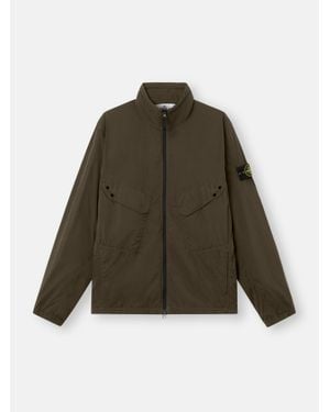 Stone Island Q100021 Ultralight Nylon Stretch-Tc - Green