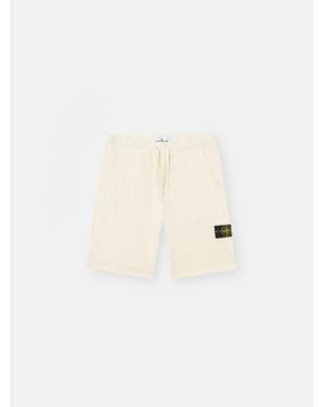 Stone Island 6200009 Malfilé Fleece 'Old' Effect - Neutro