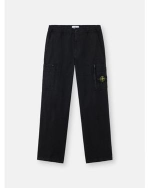 Stone Island 3100015 Organic Cotton Ripstop - Blue
