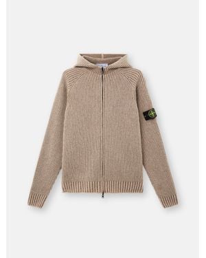 Stone Island 5100067 Two-Tone Vanisé Cashmere - Neutro