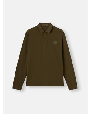 Stone Island 2200005 Organic Cotton Jersey Crepe S. I. Ghost - Green