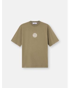 Stone Island 2100001 Organic Cotton Jersey - Natural