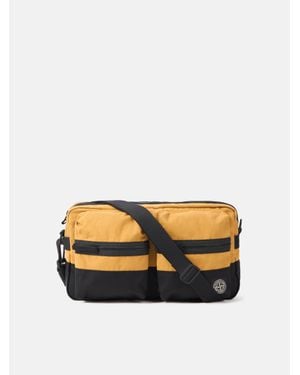 Stone Island Pocket Crossbody Bag - Yellow