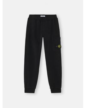 Stone Island 6200005 Organic Cotton Fleece - Black