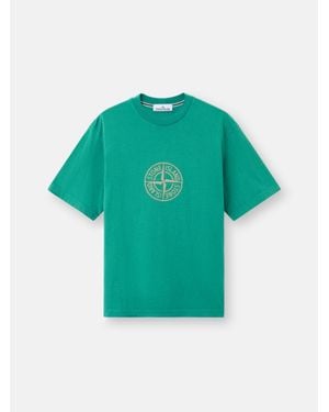 Stone Island 2100001 Organic Cotton Jersey - Green