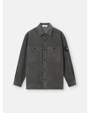 Stone Island 1200012 Organic Cotton Corduroy 800 - Grey
