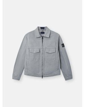 Stone Island 4100002 Corroded Reflective Light Bull Denim-Tc - Grey