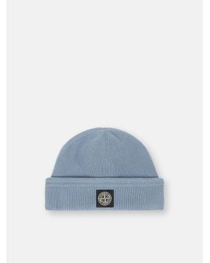 Stone Island N100102 Ribbed Soft Organic Cotton - Blue