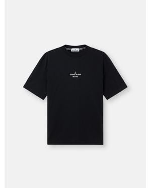 Stone Island 2100033 Organic Cotton Jersey - Black