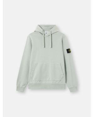 Stone Island 6100062 Organic Cotton Fleece - Blue