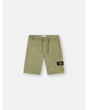 Stone Island 6200011 Organic Cotton Fleece - Green