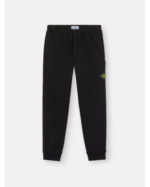 Stone Island 64551 Cotton Fleece - Nero