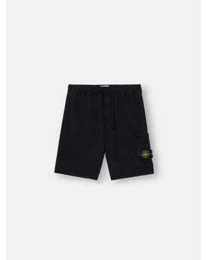 Stone Island 6200011 Organic Cotton Fleece - Black