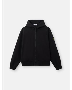 Stone Island 6100039 Organic Cotton Fleece - Black