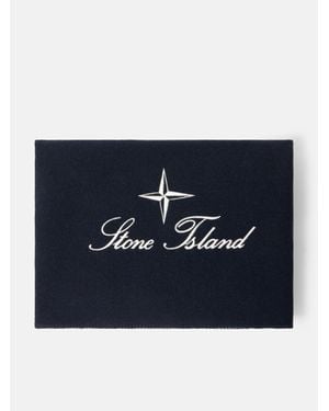Stone Island 9800001 Panno Double - Blue