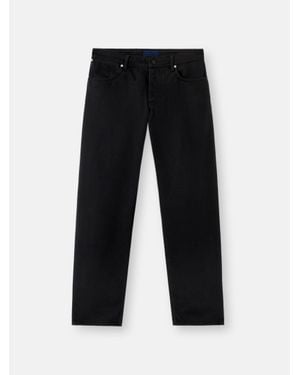 Stone Island J100005 Light Bull Denim-Tc - Negro