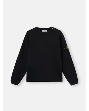 Stone Island 6100036 Heavy Cotton Jersey - Black