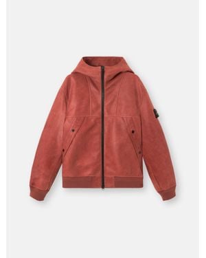 Stone Island 0100004 Textured Leather