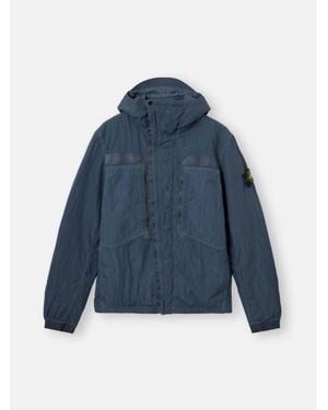 Stone Island Q100007 Warp Rib Nylon-Tc - Blue