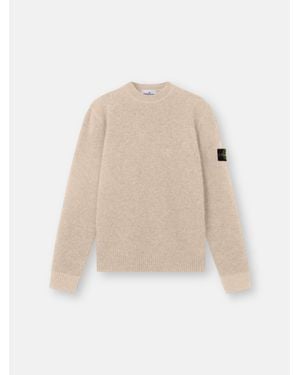Stone Island 5100050 Baby Alpaca Blend - Natural