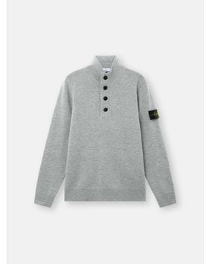 Stone Island 5100040 Lambswool - Grigio