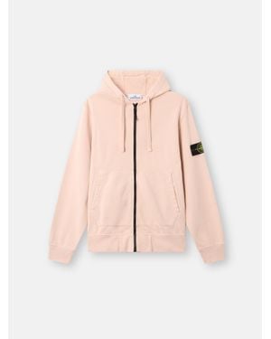 Stone Island 6100061 Organic Cotton Fleece - Pink