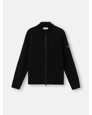 Stone Island 5100044 Light Rws Geelong Wool - Nero