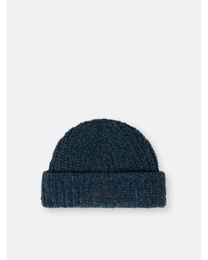 Stone Island N100001 Mouliné Cotton Chenille - Blau