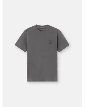 Stone Island 2100034 Cotton Jersey Crepe Ghost - Grau