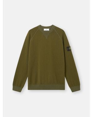 Stone Island 5100013 Raw Hand Organic Cotton - Green
