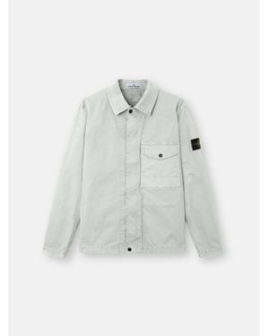Stone Island 1200001 Organic Cotton Stretch Broken Twill 'Old' Effect - Multicolour