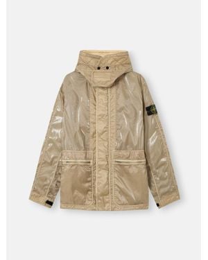 Stone Island New Balance Summer '026 Capsule Jacket - Natural