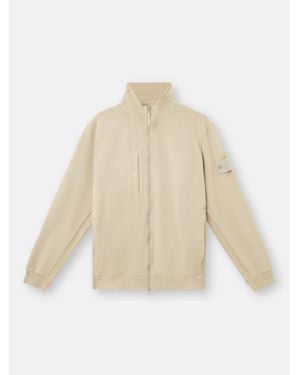 Stone Island 6100012 Cotton Stretch Fleece Ghost - Natural