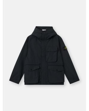 Stone Island 4100032 Micro Twill - Schwarz