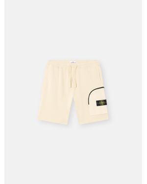Stone Island 6200002 Cotton Fleece - Natur