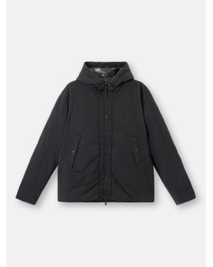 Stone Island 4100005 Compact Cotton Nylon Jersey-Tc - Nero